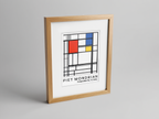 Modernist Balance – Piet Mondrian Geometric Wall Art Prints - Hakyarts