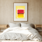 Orange, Red, Yellow