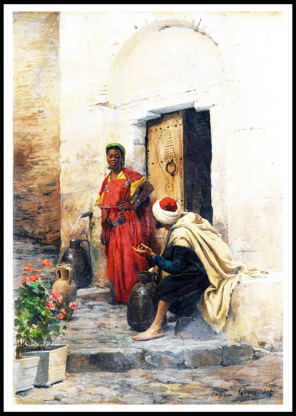 Conversation A La Fontaine - Hakyarts