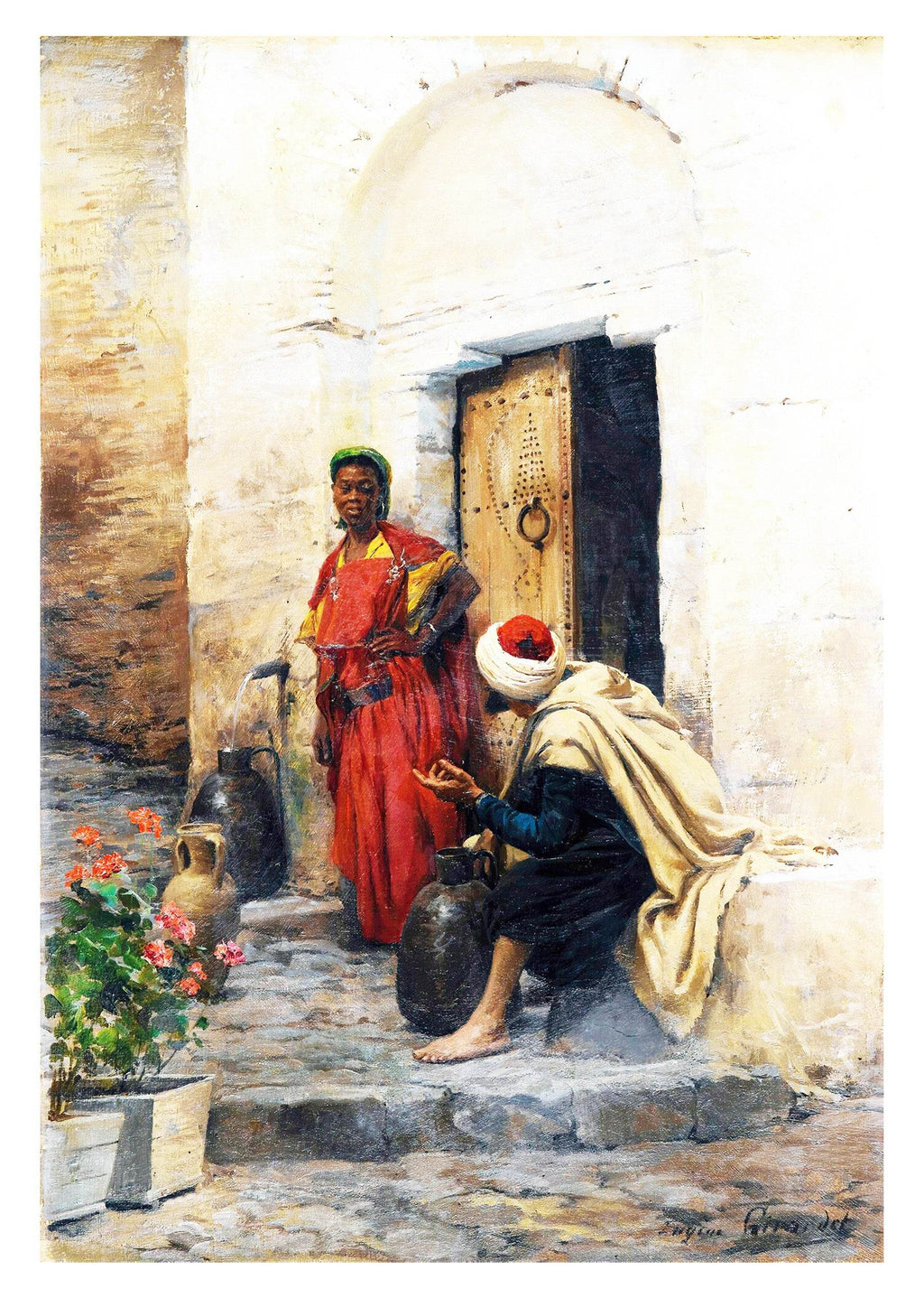 Conversation A La Fontaine - Hakyarts