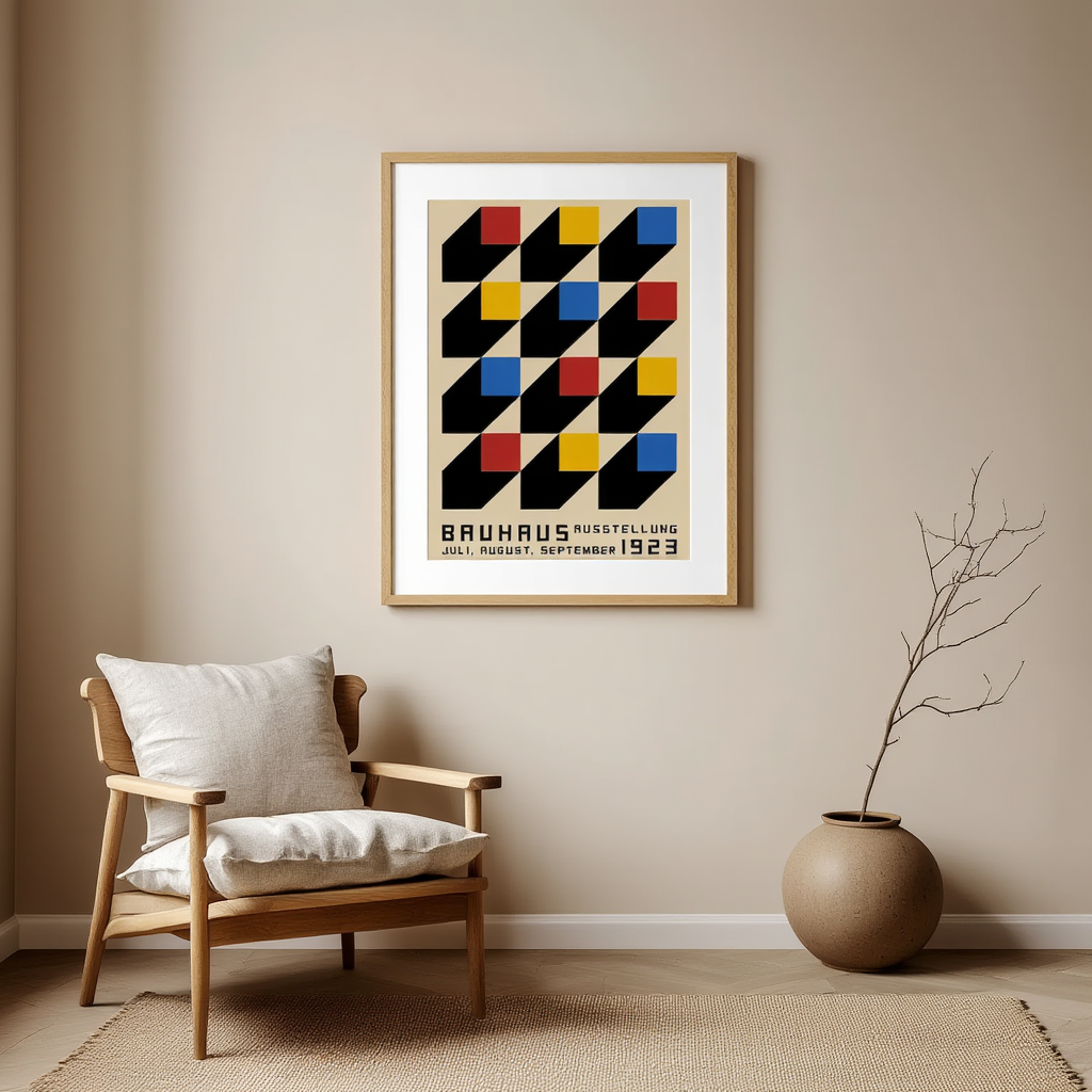 Bauhaus Ausstellung 1923 No 1 Poster