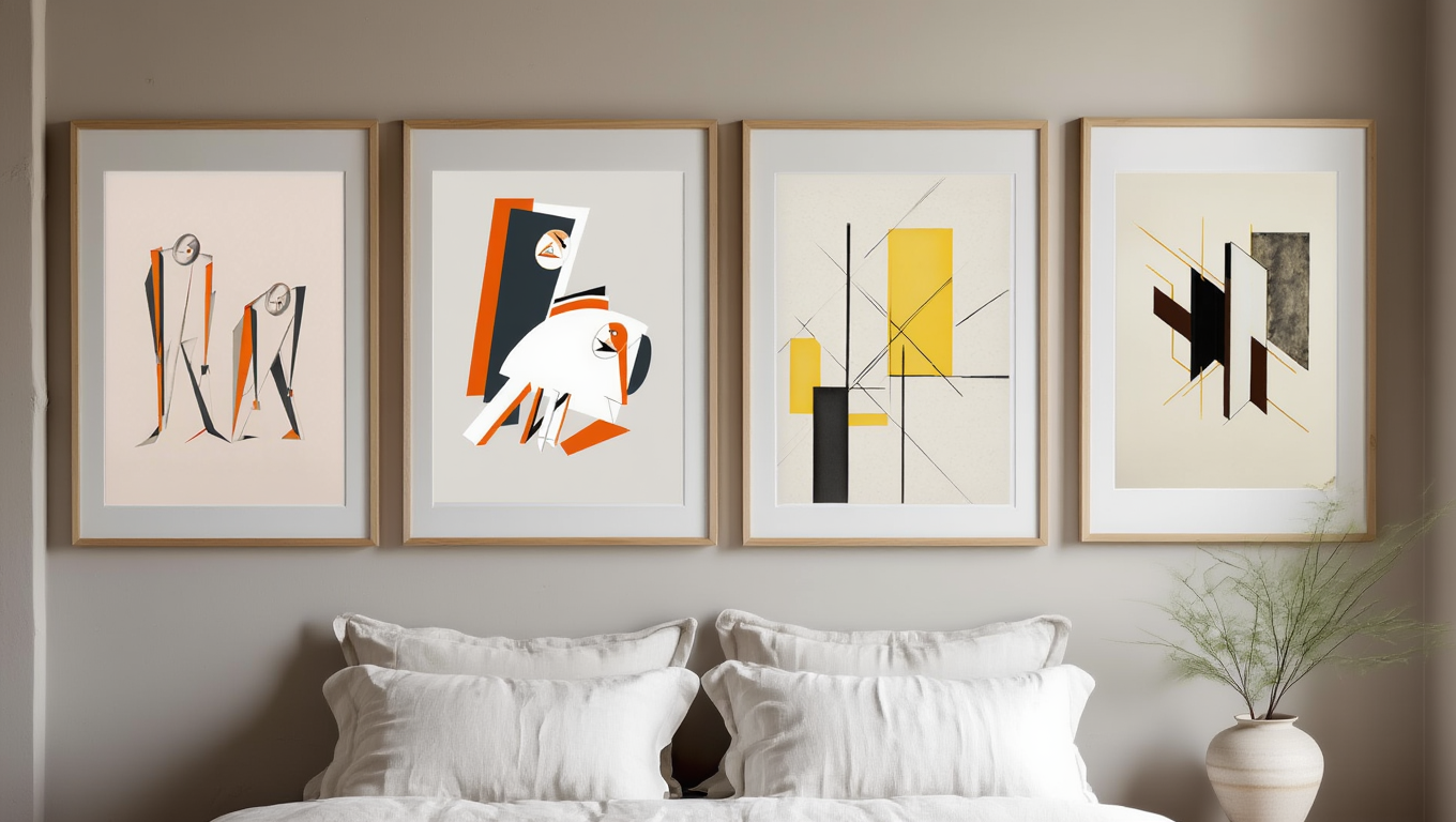 El Lissitzky – 4 Prints | Mix & Match Modern Art Collection