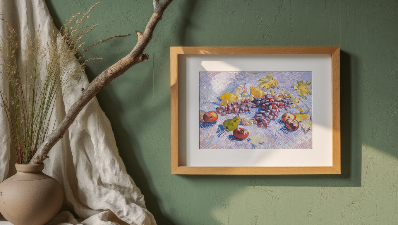 Vincent Van Gogh - Apples, Pears, Lemons and Grapes