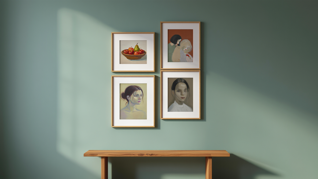 Helene Schjerfbeck – Nordic Minimalist Series 4 Prints Mix & Match