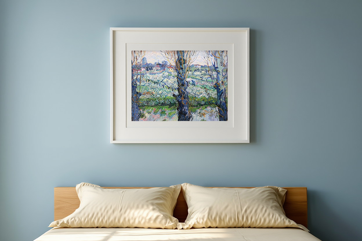 Vincent Van Gogh – View of Arles - Post-Impressionist Art Print