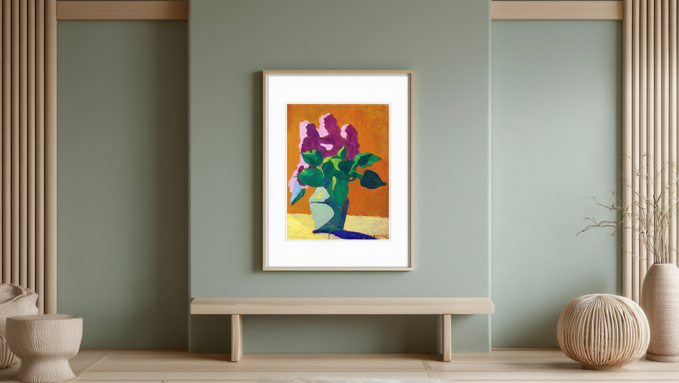 Les Lilas Poster – Édouard Vuillard | Vintage French Art Print for Elegant Interiors