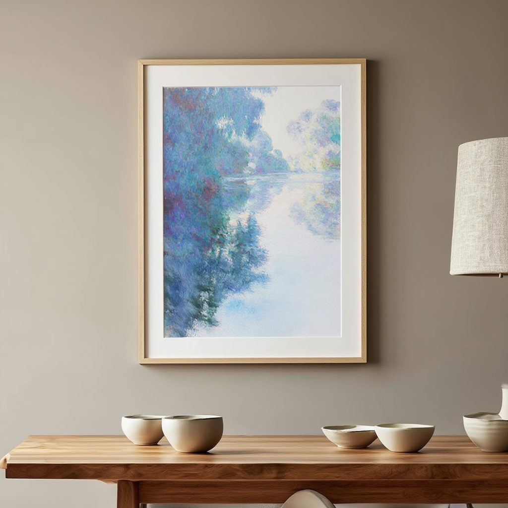 Claude Monet – Matinée sur la Seine - Iconic Impressionist Art Print