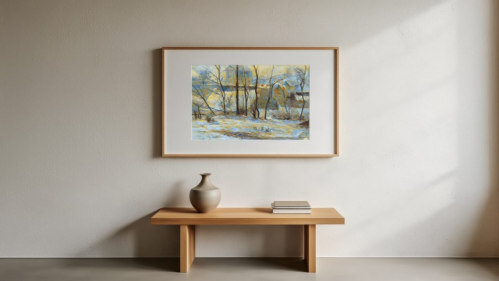 Paul Gauguin - La Neige à Vaugirard II