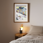 Our Street in Gray – August Macke Poster | Vintage Expressionist Art Print