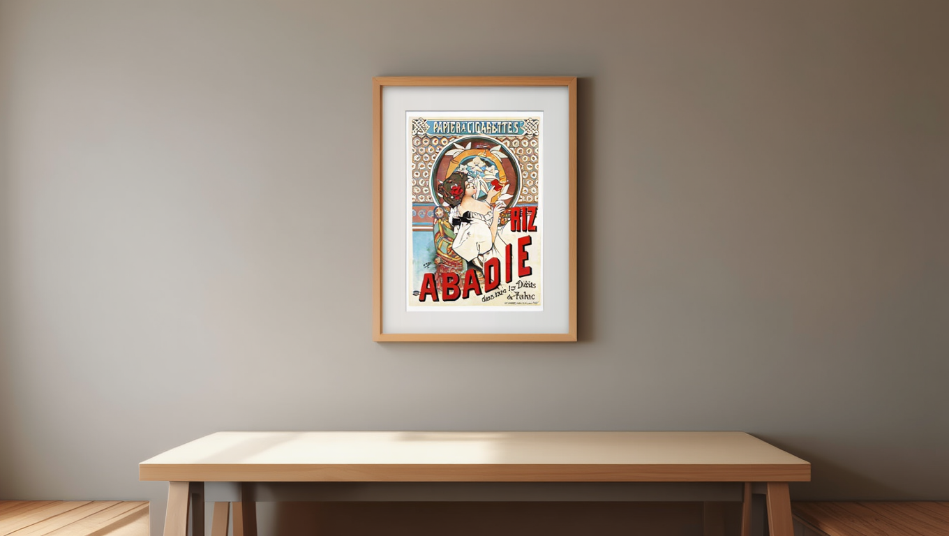 Alphonse Mucha - Riz Abadie Poster