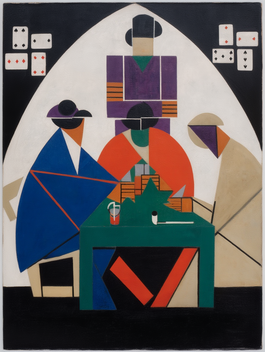 Theo van Doesburg & Myriam Thyes – Set of 3 Modern Art Prints - Hakyarts