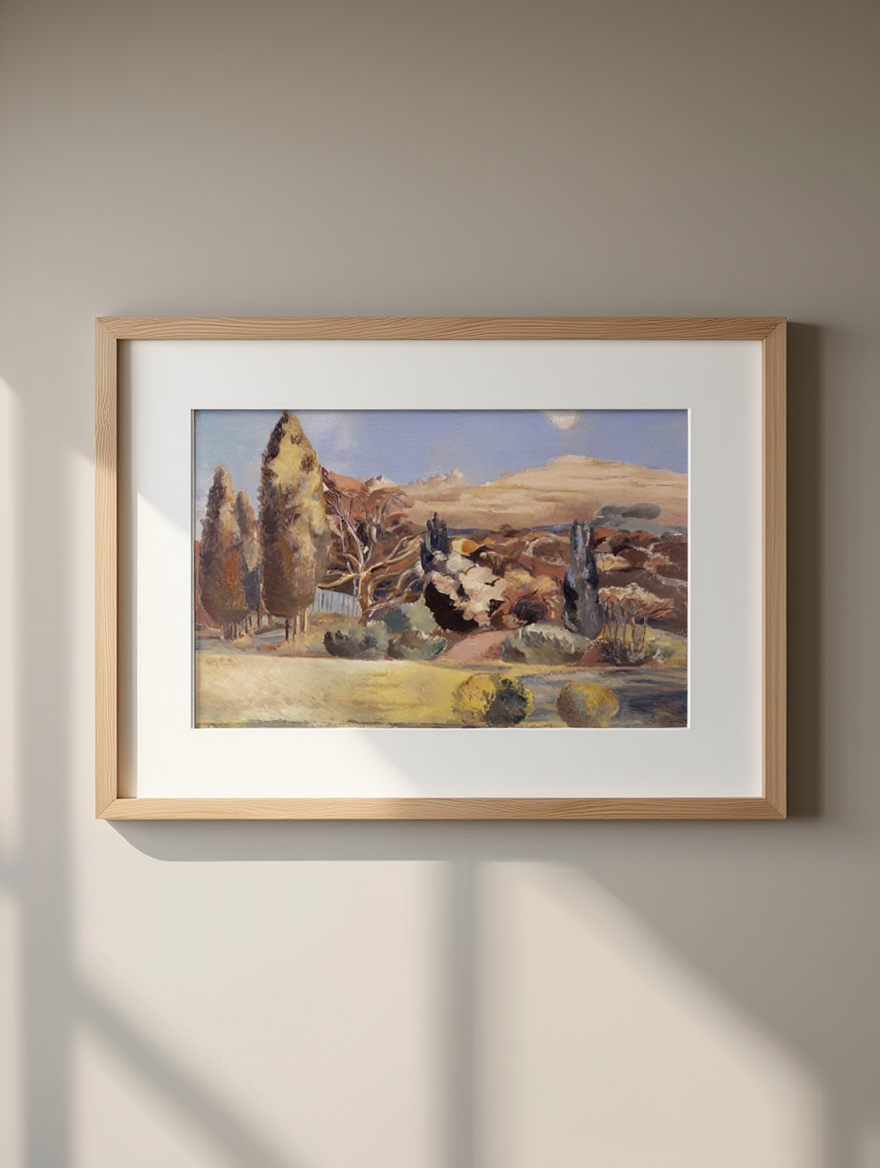 Paul Nash - Landscape of the Moon’s First Quarter