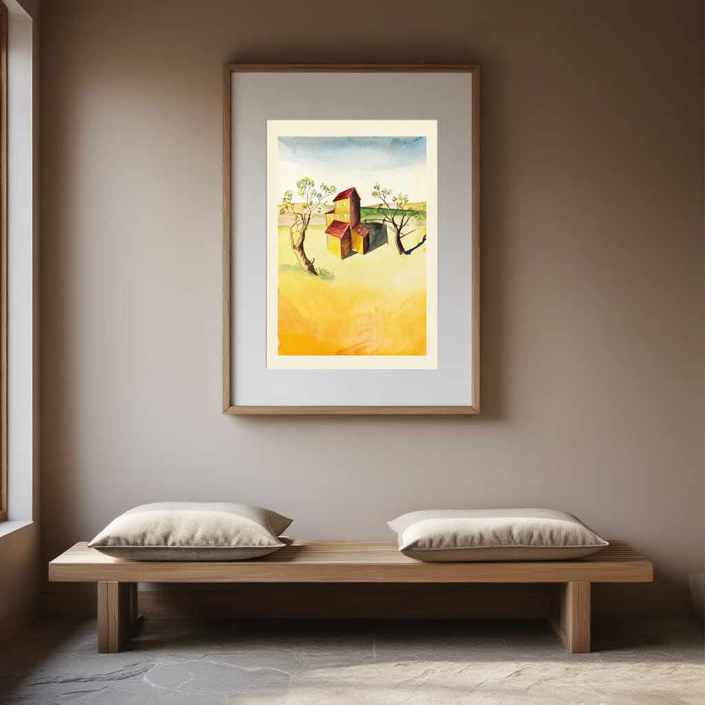 Spring – Stanley Smith Art Print | Seasonal Landscape Poster