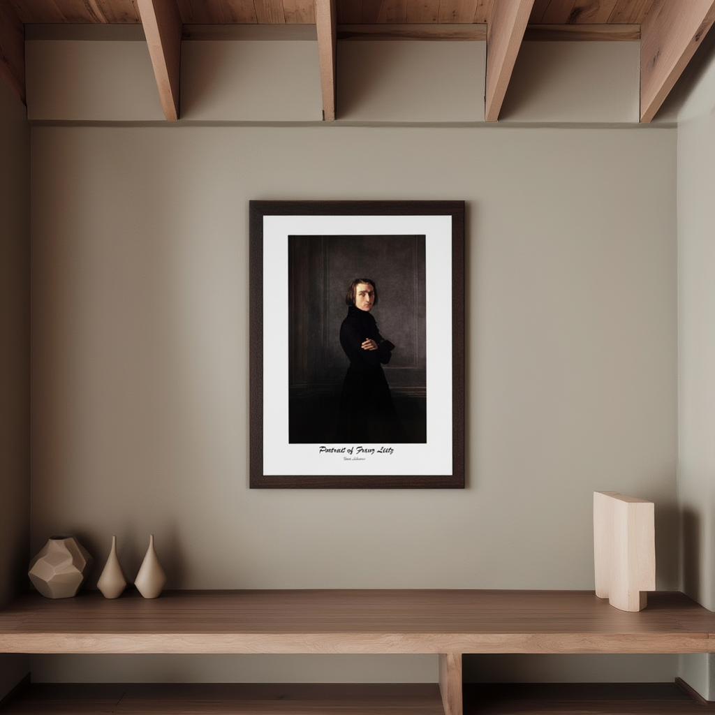 Portrait of Franz Liszt