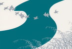 Birds from Momoyogusa by Kamisaka Sekka – Japanese Ornithological Art Print - Hakyarts