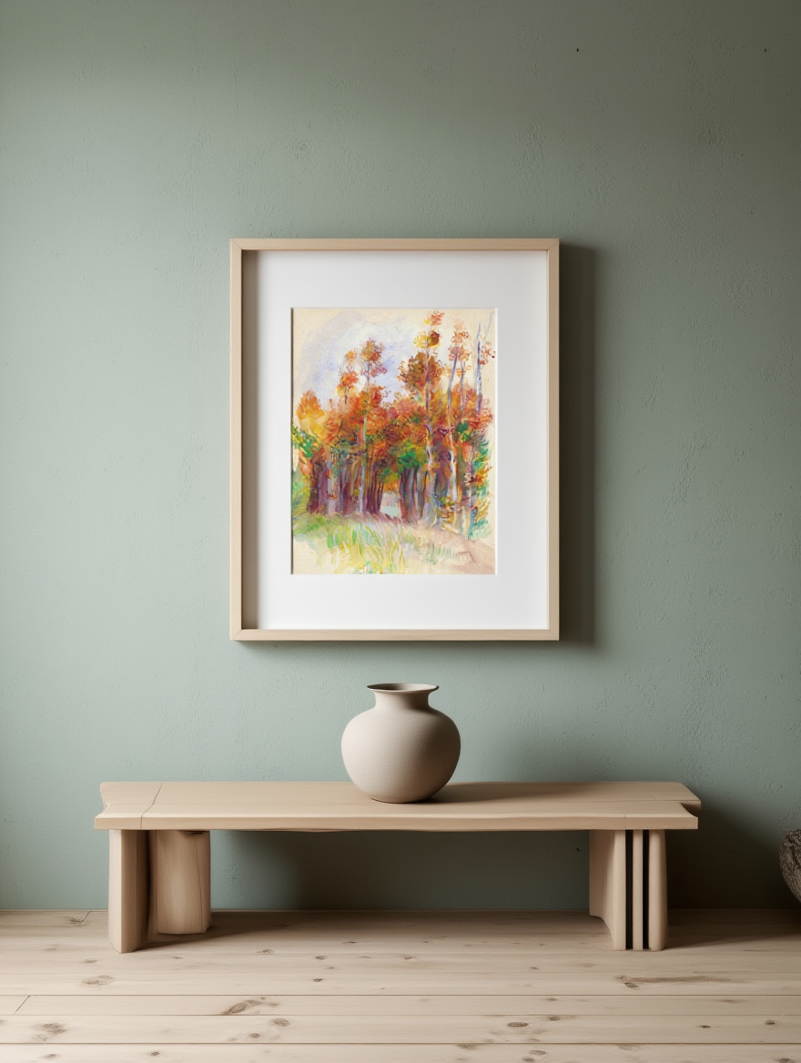 Auguste Renoir - Grove of Trees