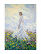 Monet Morning Light – Impressionist Landscape Print - Hakyarts