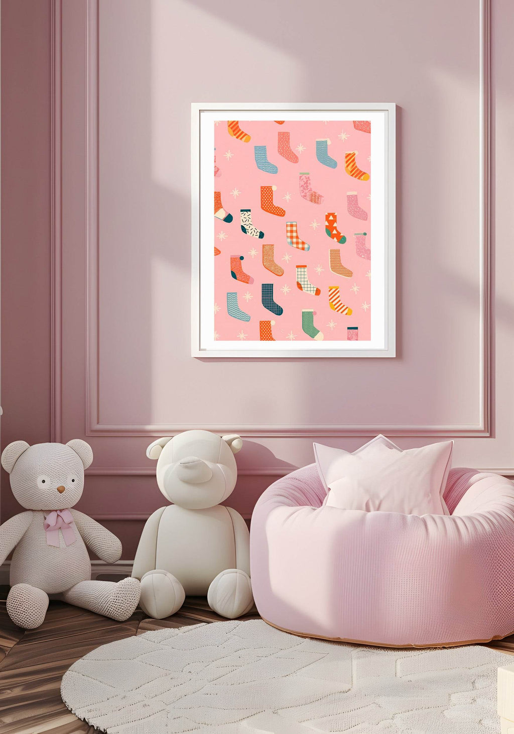 Colourful Socks Poster - Hakyarts