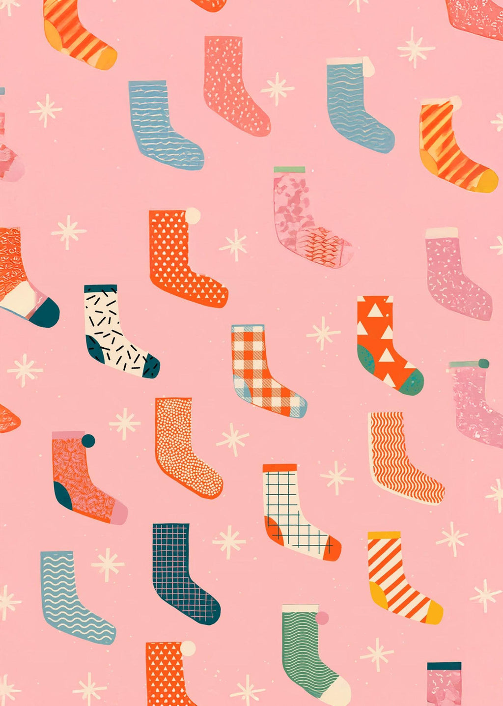 Colourful Socks Poster - Hakyarts