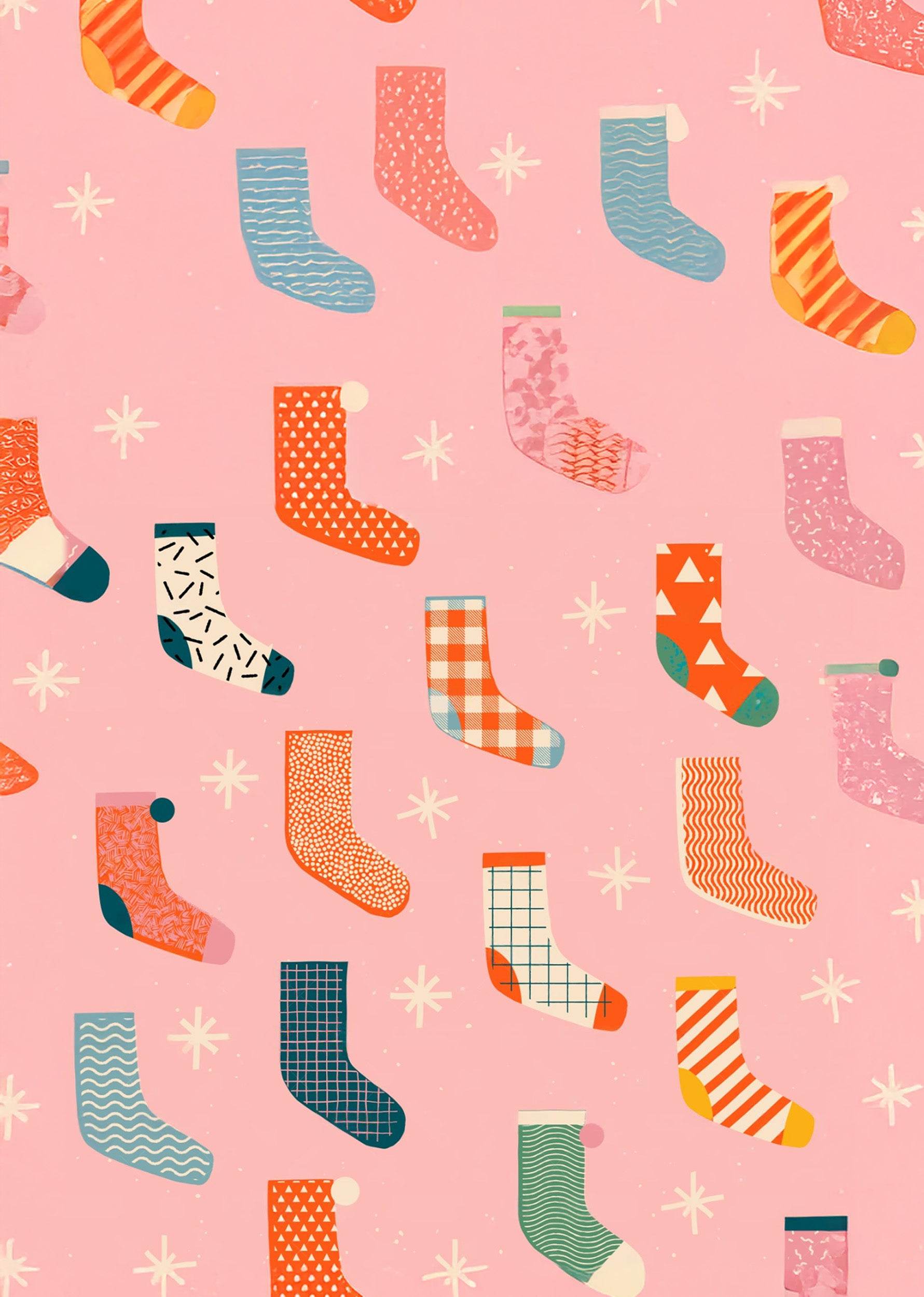 Colourful Socks Poster - Hakyarts