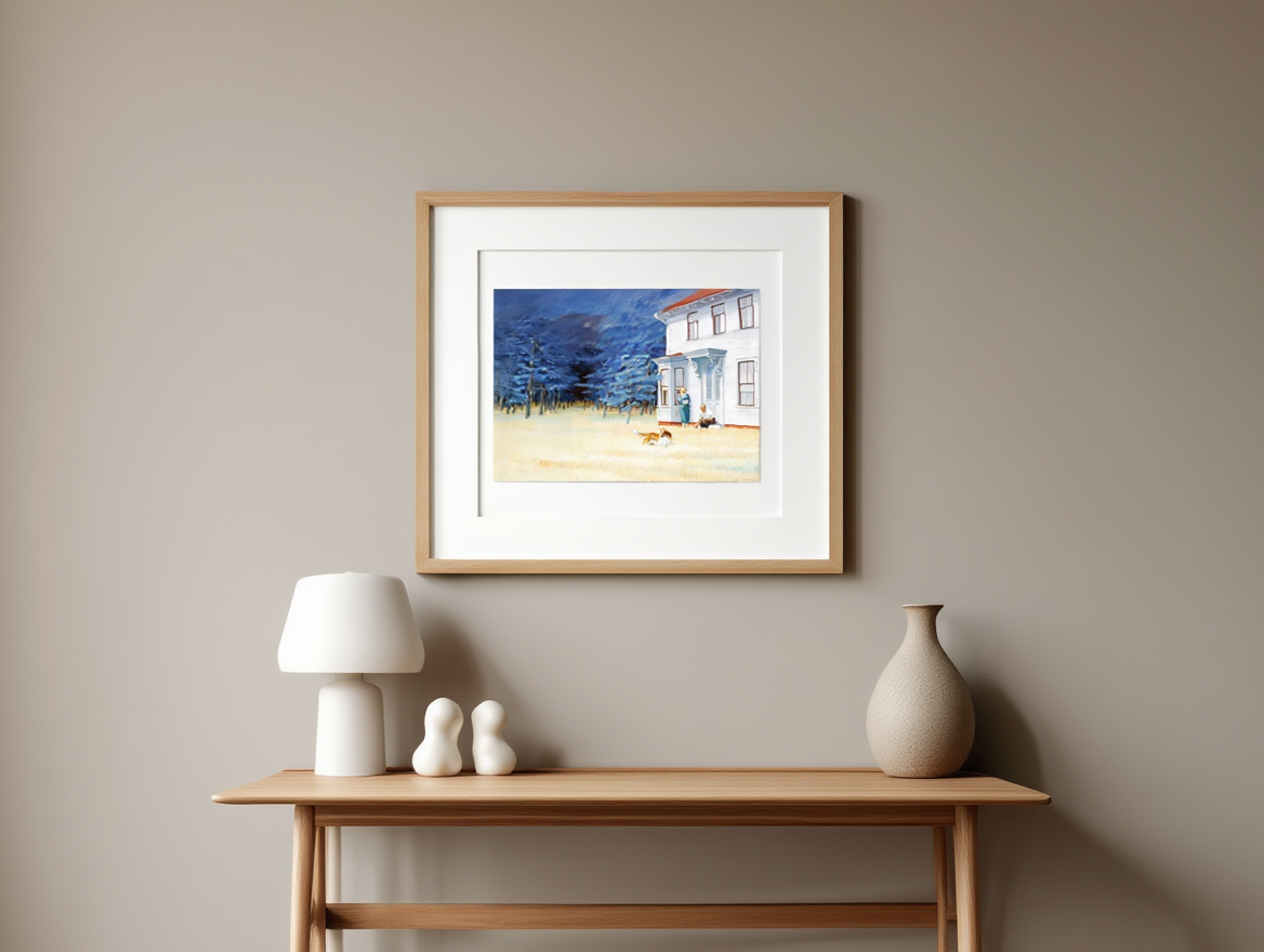 Edward Hopper – Cape Cod Evening Art Print
