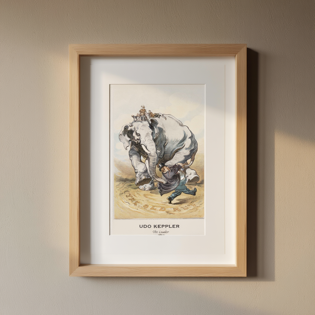 Udo Keppler - The Leader Poster