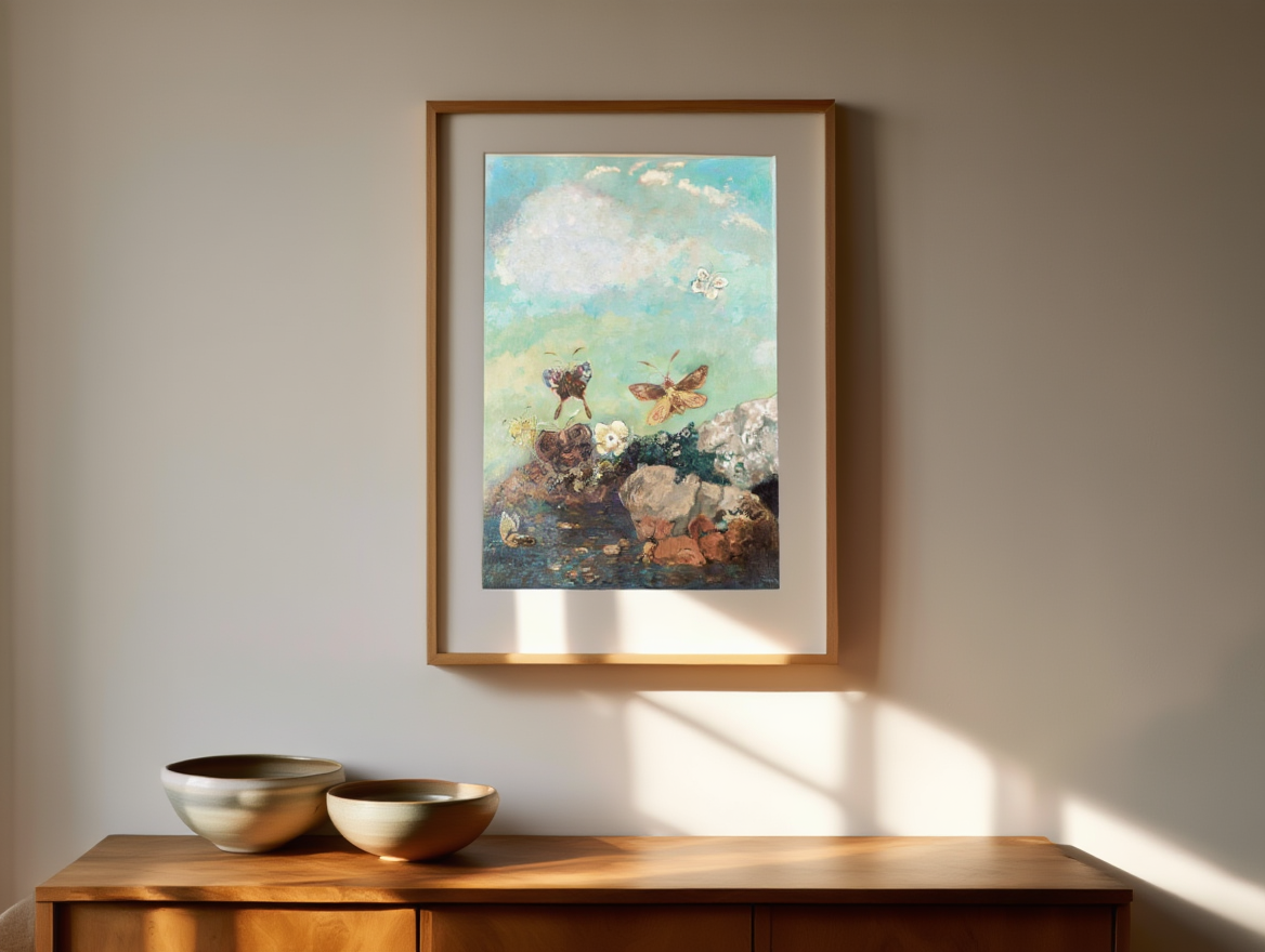 Odilon Redon - Papillons