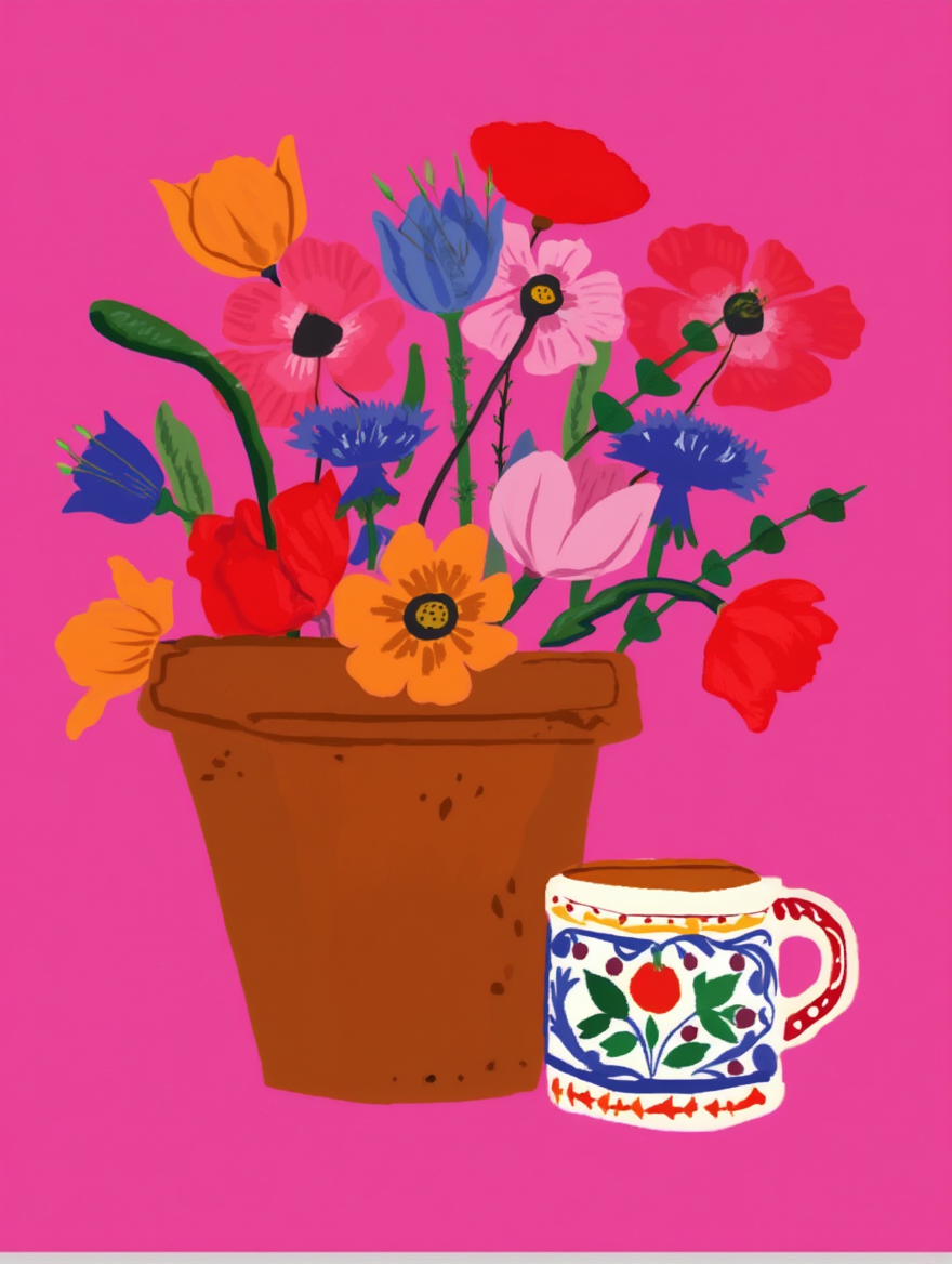 7 Floral Blooms – Mix & Match Art Prints Collection