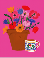 7 Floral Blooms – Mix & Match Art Prints Collection - Hakyarts