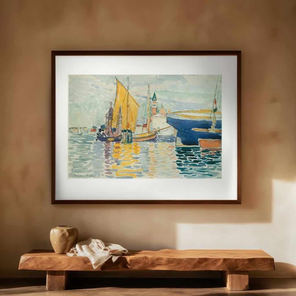 Henri-Edmond Cross - Venice - The Giudecca Poster