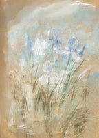 Irises by John Henry Twachtman – Vintage Floral Wall Art Print - Hakyarts