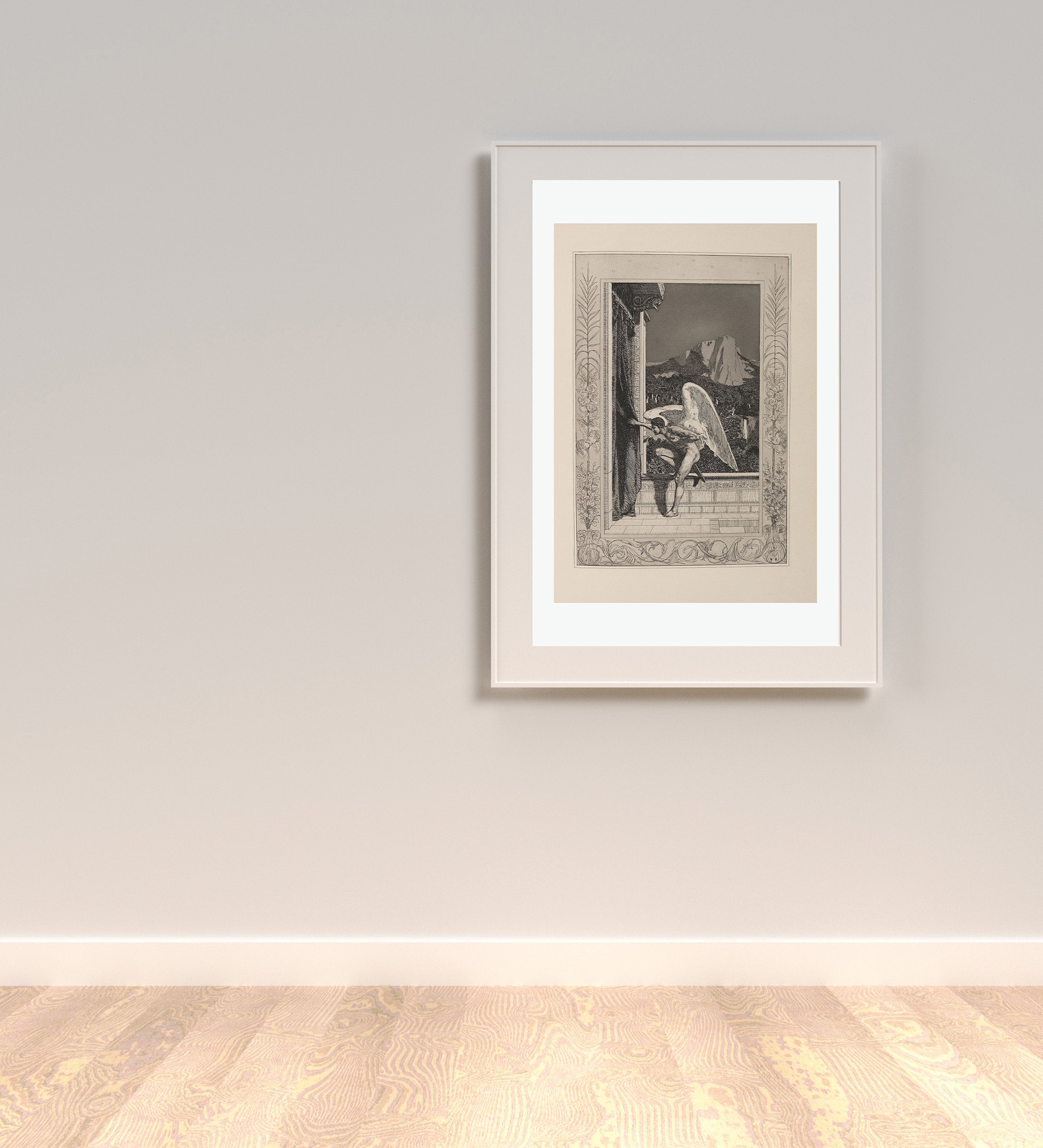 Fallen Angels Art Print – Dramatic Mythological Wall Art Poster