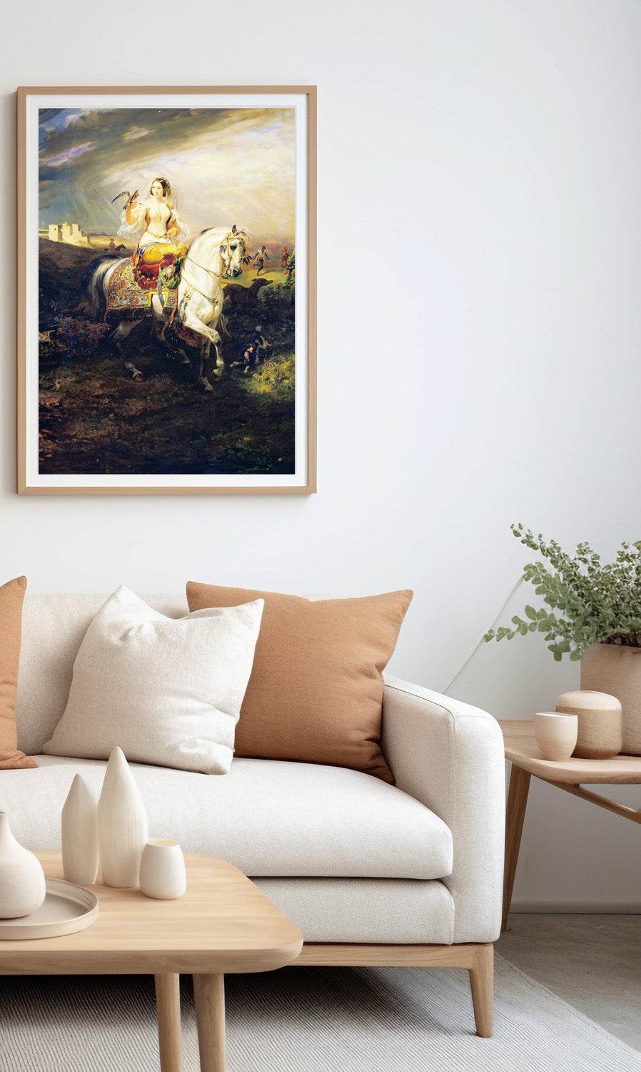 An Algerian Lady Hawking - Hakyarts