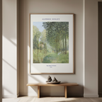 Rest Along the Stream – Alfred Sisley Poster | Impressionist Landscape Art Print - Hakyarts