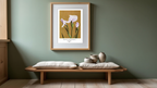 Iris Kæmpferi by Ogawa Kazumasa – Elegant Japanese Botanical Print - Hakyarts
