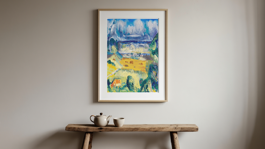 George Wesley Bellows - Clouds and Meadow