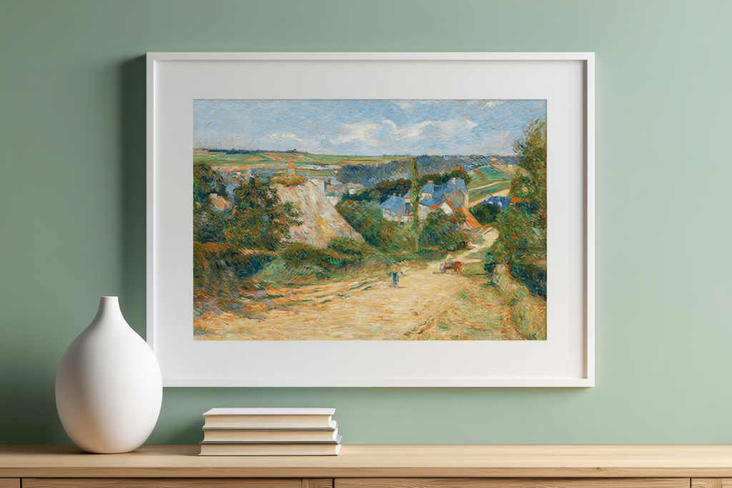 Paul Gauguin - Entrance to the Village of Osny