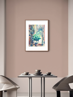 Window with Flowers Art Print by Friedl Dicker-Brandeis – Charming Floral Wall Decor