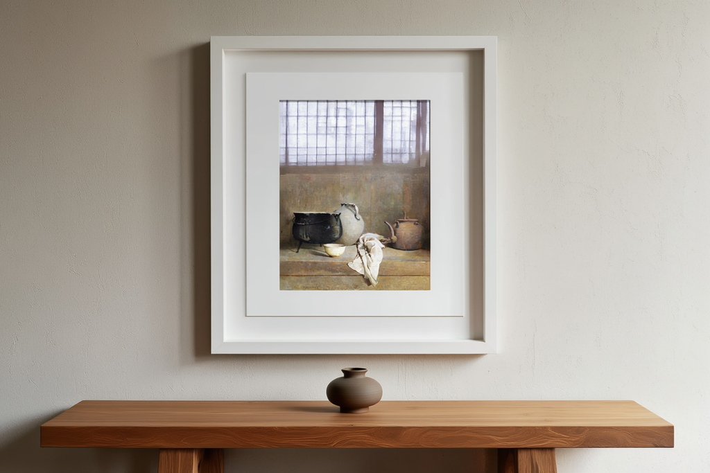 Study in Grey – Emil Carlsen, 1906 – Still Life Art Print