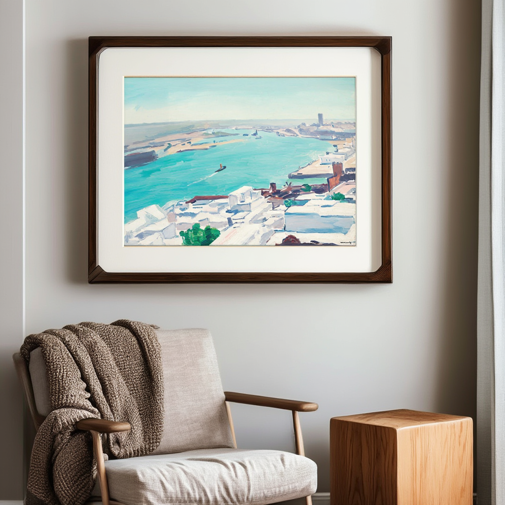 Albert Marquet - Le Bou-Regreg Vu de la Casbah