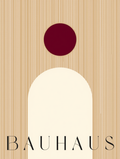 Bauhaus Shape – Minimalist Geometric Art Print