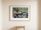 La Grenouillère – Auguste Renoir Poster | Impressionist Leisure & Landscape Art Print