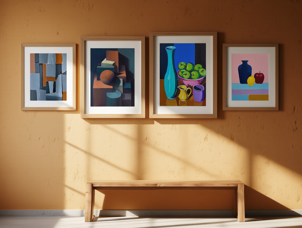 Lundstrøm Minimalist Still Life Series – 4 Prints Mix & Match