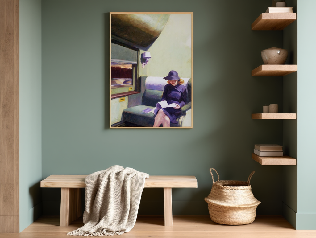 Edward Hopper – Compartment C Art Print