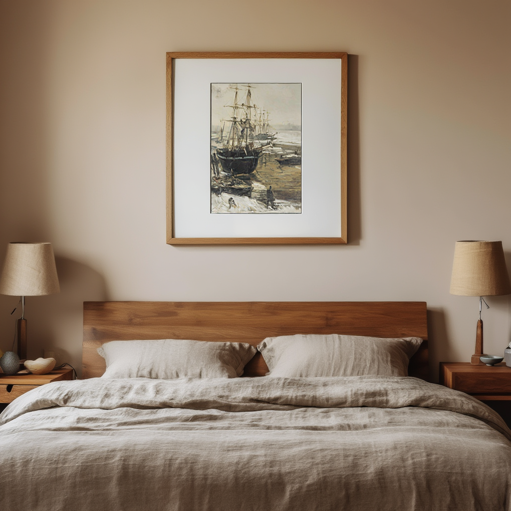 The Thames in Ice – James McNeill Whistler Poster | Tonalist Winter Landscape & Atmospheric Art Print