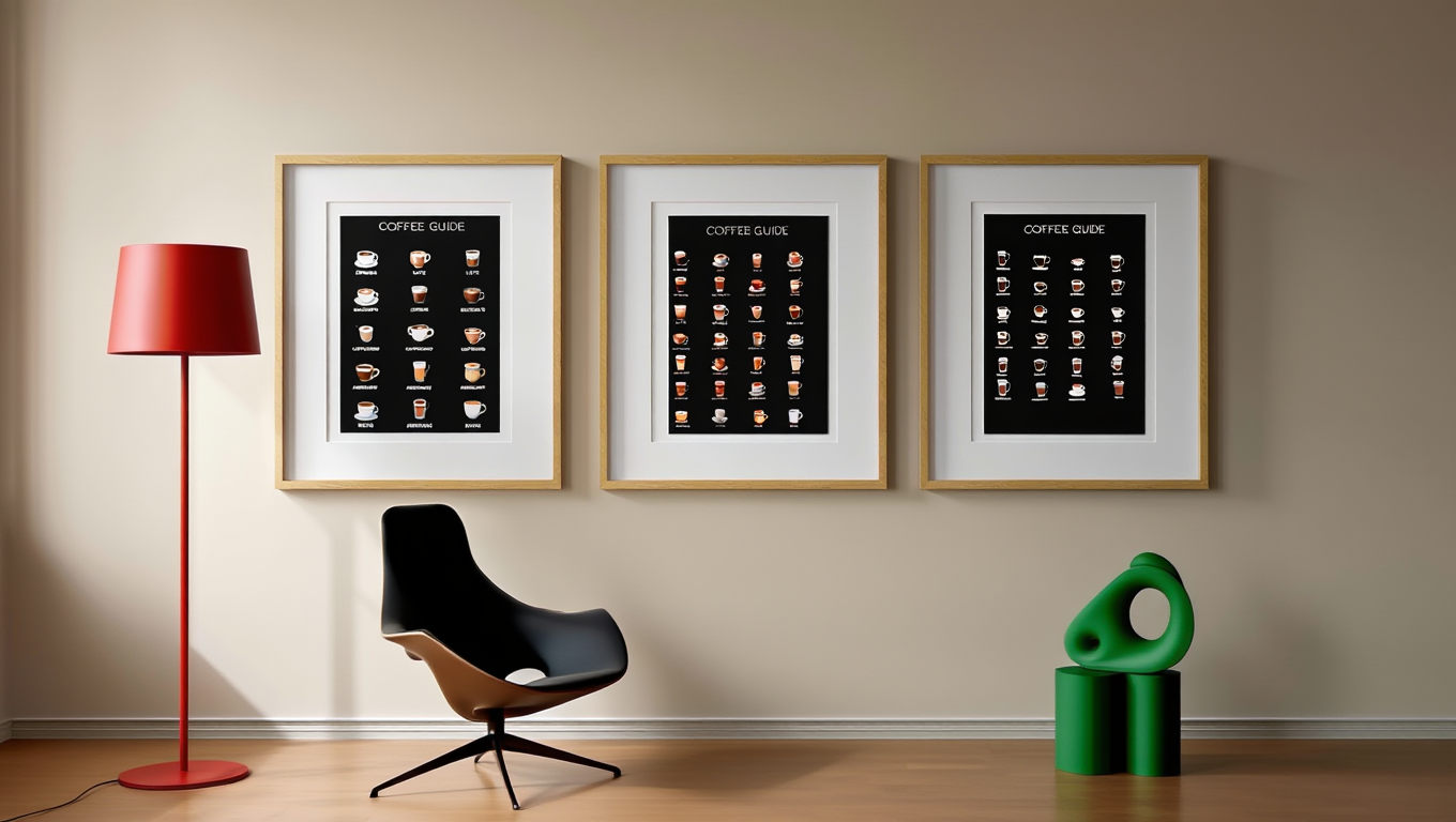 Coffee Moments – 3 Prints | Mix & Match Wall Art Collection