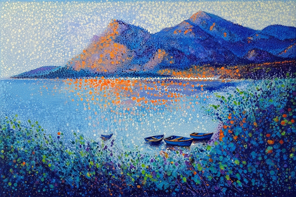 Henri‑Edmond Cross – Sunlit Harmony Quartet - 4 Prints Mix & Match