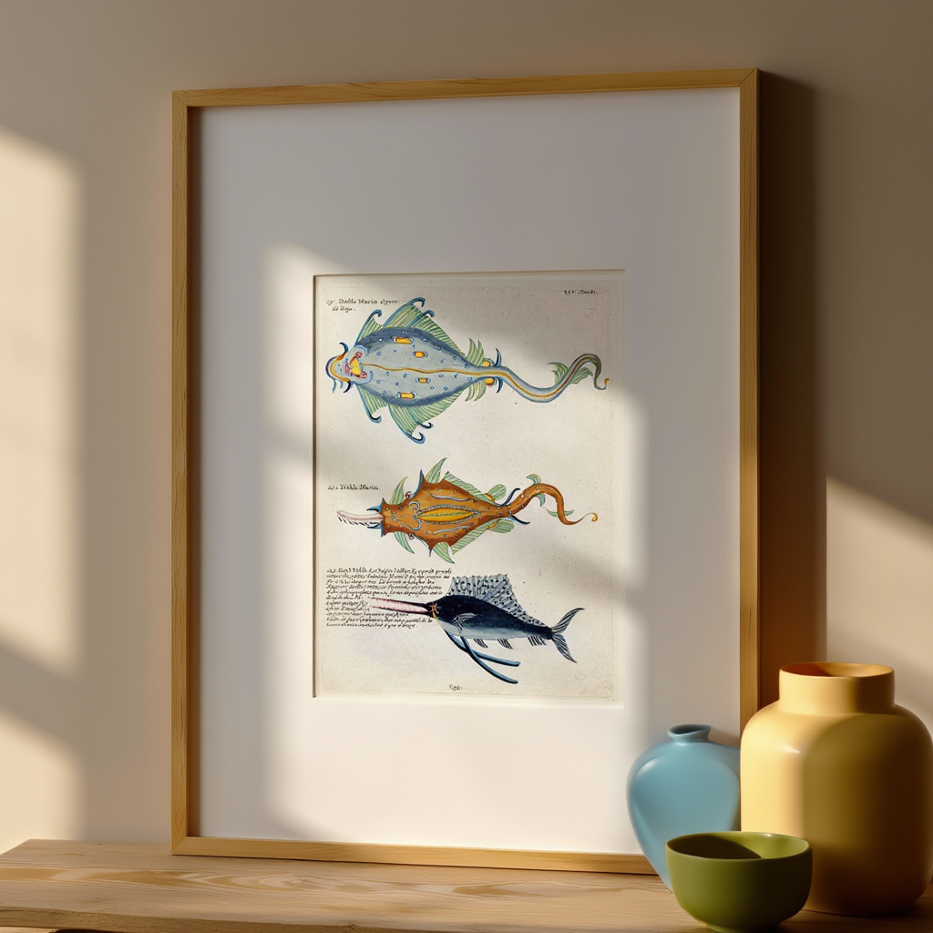 Louis Renard - Poissons Plate 97 Poster