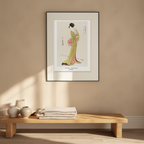 Itsutomi by Eishi Hosoda – Classic Ukiyo-e Woodblock Art Print - Hakyarts
