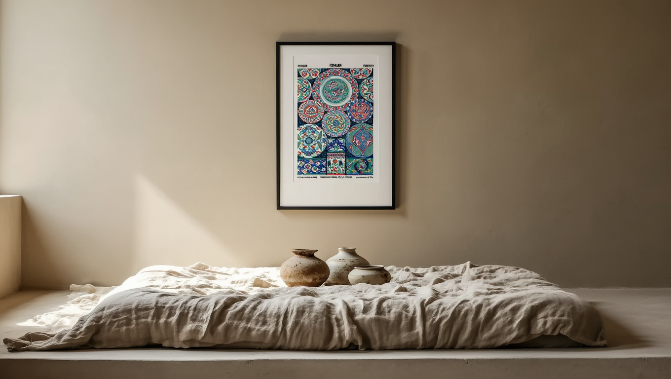 Persan 3 by Auguste Racinet – Vintage French Historical Costume Art Print